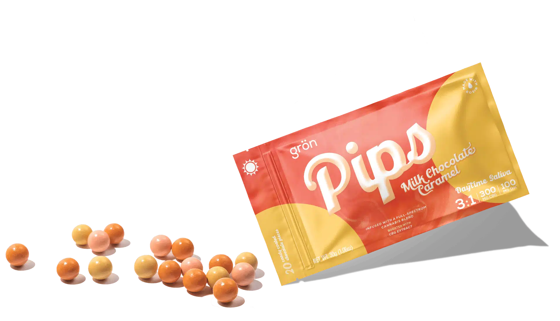 gron pip milk chocolate caramel